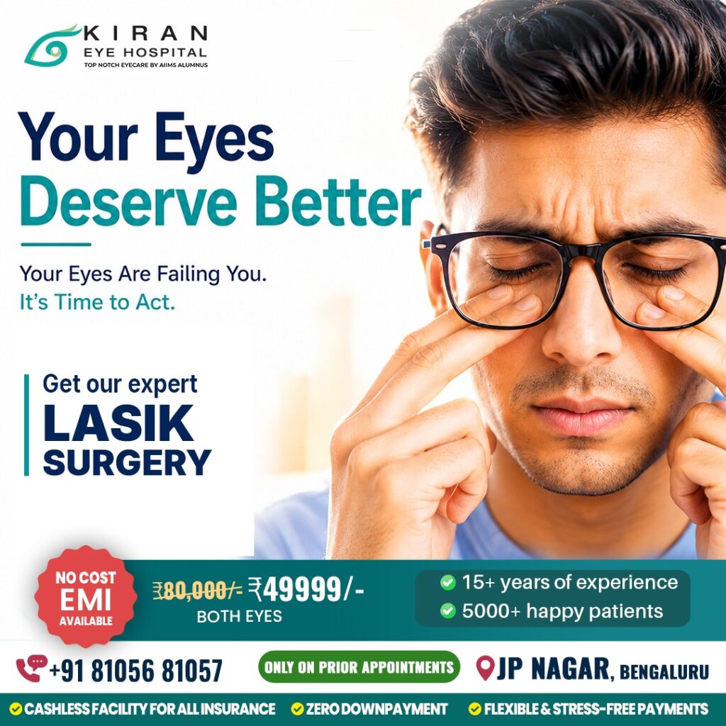 Lasik Surgery Cost in Bangalore